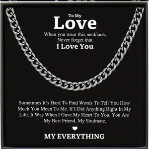 U-Shape Stainless Steel Necklace